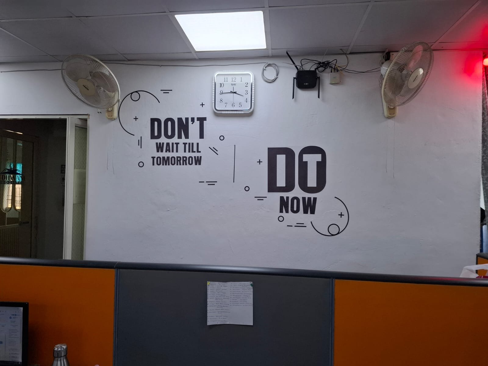 StickMe Do It Now - Motivational Quote Wall Sticker | Inspirational Vinyl Decal Wall Sticker|Premium Large - 100 cm X 150 cm - Image 7