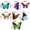 Beautiful Butterfly- Decorative Wall Sticker Combo Pack For Switch Panel Board, Laptop, Fridge.Decorative Sticker Combo Pack for Switch Panel Board, Laptop, Fridge (Vinyl, Multicolour - Set Of 7) - Image 2