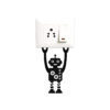 Robot - Cute  - Decorative Wall Sticker Combo Pack For Switch Panel Board, Laptop, Fridge.Decorative Sticker Combo Pack for Switch Panel Board, Laptop, Fridge (Vinyl, Multicolour - Set Of 8) - Image 3