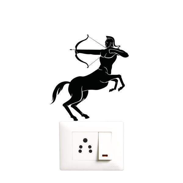 Fantasy - Story - Characters - Cartoon Decorative Wall Sticker Combo Pack For Switch Panel Board, Laptop, Fridge.Decorative Sticker Combo Pack for Switch Panel Board, Laptop, Fridge (Vinyl, Multicolour - Set Of 5) - Image 3