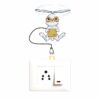 Cute - Animal - Bird - Decorative Wall Sticker Combo Pack For Switch Panel Board, Laptop, Fridge.Decorative Sticker Combo Pack for Switch Panel Board, Laptop, Fridge (Vinyl, Multicolour - Set Of 5) - Image 3