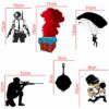 Soldiers - Adventure - Gun - War - Decorative Wall Sticker Combo Pack for Switch Panel Board, Laptop, Fridge.Decorative Sticker Combo Pack for Switch Panel Board, Laptop, Fridge (Vinyl, Multicolour - Set Of 6) - Image 2