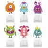 Funny Animals Decorative Sticker Combo Pack for Switch Panel Board, Laptop, Fridge (Vinyl, Multicolour - Set Of 6)