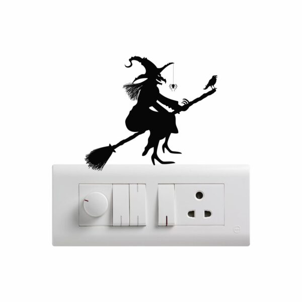 HaloweenDecorative Sticker Combo Pack for Switch Panel Board, Laptop, Fridge (Vinyl, Multicolour - Set Of 4) - Image 3