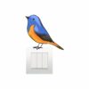 Colourful Birds SparrowDecorative Sticker Combo Pack for Switch Panel Board, Laptop, Fridge (Vinyl, Multicolour - Set Of 4) - Image 3