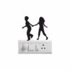 DanceDecorative Sticker Combo Pack for Switch Panel Board, Laptop, Fridge (Vinyl, Multicolour - Set Of 9) - Image 3
