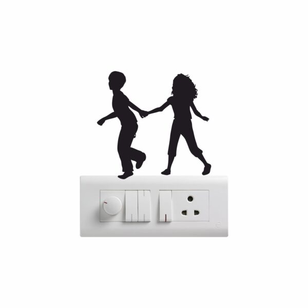 DanceDecorative Sticker Combo Pack for Switch Panel Board, Laptop, Fridge (Vinyl, Multicolour - Set Of 9) - Image 3