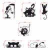 Ghost catsDecorative Sticker Combo Pack for Switch Panel Board, Laptop, Fridge (Vinyl, Multicolour - Set Of 6) - Image 2