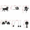 Lovely ElephantDecorative Sticker Combo Pack for Switch Panel Board, Laptop, Fridge (Vinyl, Multicolour - Set Of 6) - Image 2