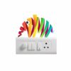 Colourful Paper ArtDecorative Sticker Combo Pack for Switch Panel Board, Laptop, Fridge (Vinyl, Multicolour - Set Of 5) - Image 3