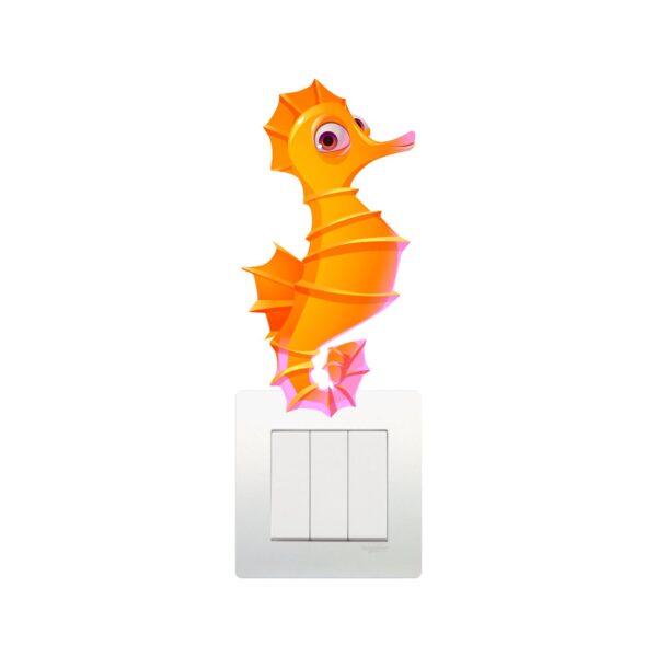 Colourful FishDecorative Sticker Combo Pack for Switch Panel Board, Laptop, Fridge (Vinyl, Multicolour - Set Of 7) - Image 3