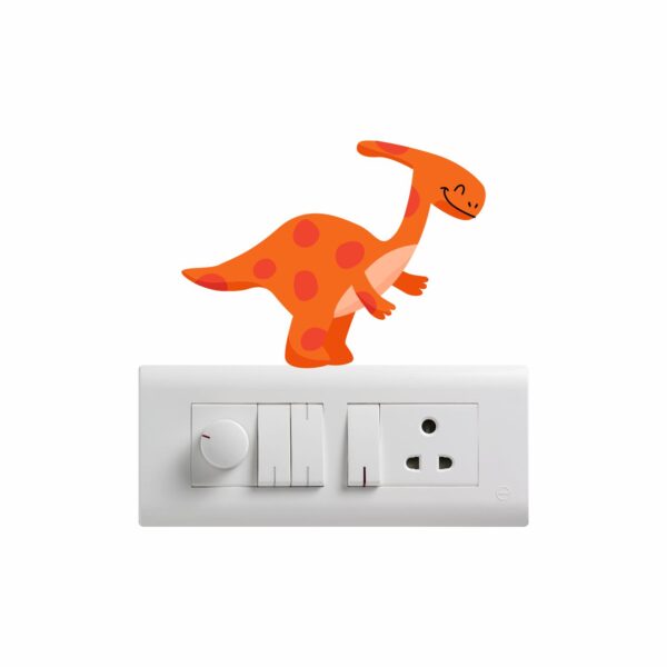 Funny Clourful DrogonsDecorative Sticker Combo Pack for Switch Panel Board, Laptop, Fridge (Vinyl, Multicolour - Set Of 7) - Image 3