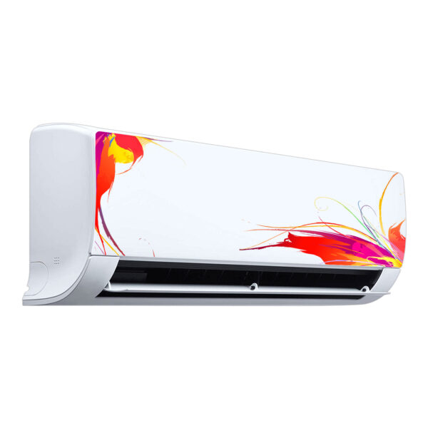 Abstract - AC Sticker Fridge Sticker Wall Sticker Split Ac Stickers Air Conditioner Sticker - Standard Size (Fit for All Models / Sizes /  Brands)