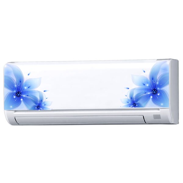 Flower - AC Sticker Fridge Sticker Wall Sticker Split Ac Stickers Air Conditioner Sticker - Standard Size (Fit for All Models / Sizes /  Brands) - Image 2
