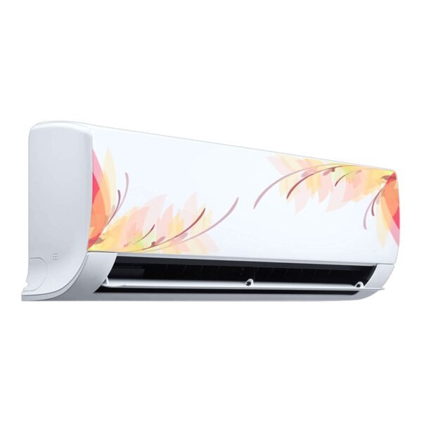Floral Flower - AC Sticker Fridge Sticker Wall Sticker Split Ac Stickers Air Conditioner Sticker - Standard Size (Fit for All Models / Sizes /  Brands) - Image 2