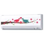 Birds Tree  - AC Sticker Fridge Sticker Wall Sticker Split Ac Stickers Air Conditioner Sticker - Standard Size (Fit for All Models / Sizes /  Brands)