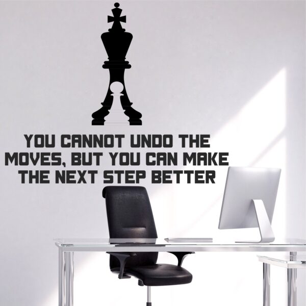 Chess - Office - Corporate - Business - Inspirational - Motivational - Quotes - Wall Sticker