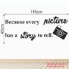 Camera - Photo - Photography - Art - Creative - Colorful - Inspirational - Motivational - Quotes - Wall Sticker - Image 3