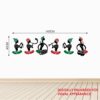 Warli Art - Musician - Artists - Traditional Decorative Sticker Combo Pack 6 Wall Stickers - Image 3