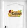 Welcome - Namaste - Decorative - Creative - Colorful - Wall Sticker