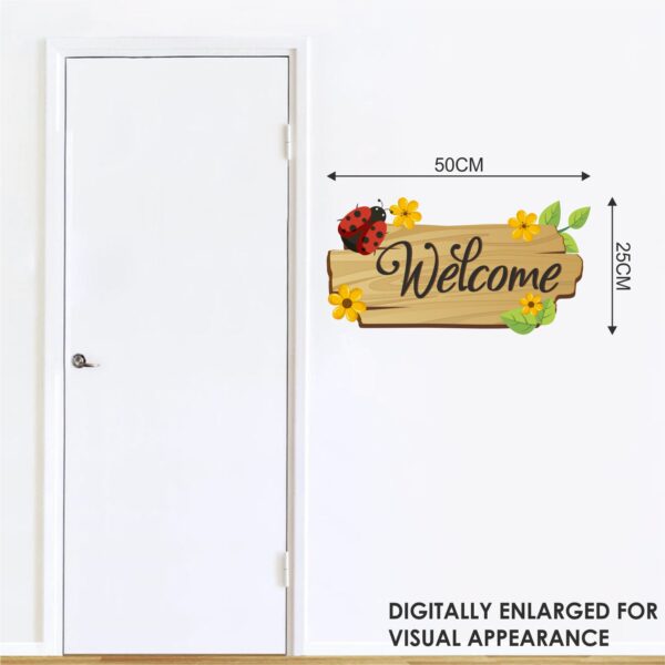 Welcome - Namaste - Decorative - Creative - Colorful - Wall Sticker - Image 3