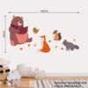 Wild Animals - Book - Class - Wall Sticker - Image 3