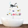 Under Sea Swimming - Fish - Swimming - Wall Sticker
