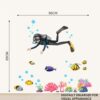 Under Sea Swimming - Fish - Swimming - Wall Sticker - Image 3