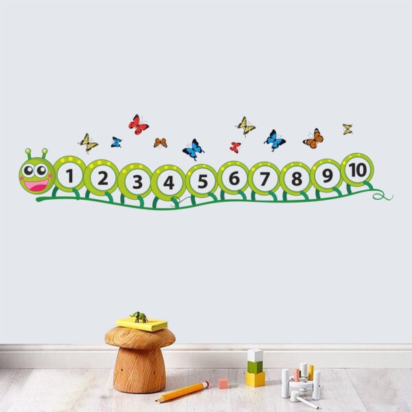 Numbers - Baby - Kids - Learning Education Nursery Pre School Wall Sticker - Image 2