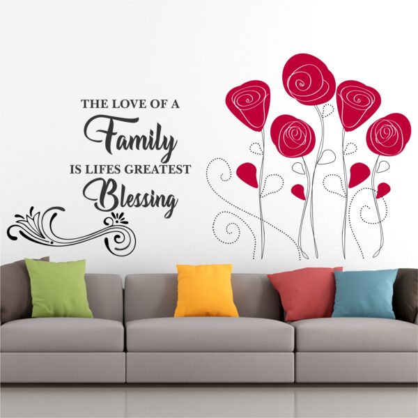 Lovely Roses Baby - Kids - Learning Education  Nursery  Pre School Kinder Garden Wall Sticker