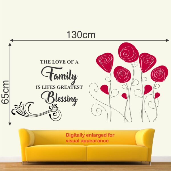 Lovely Roses Baby - Kids - Learning Education  Nursery  Pre School Kinder Garden Wall Sticker