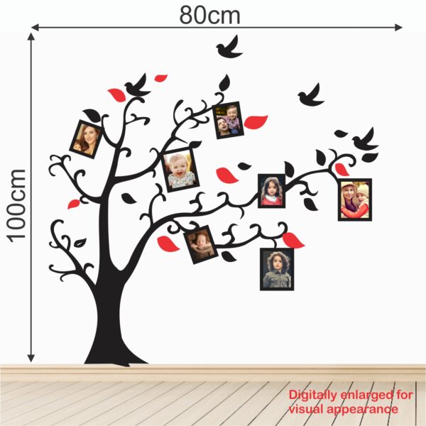 Tree- Photo Frames - Decorative - Creative - Colorful - Wall Sticker