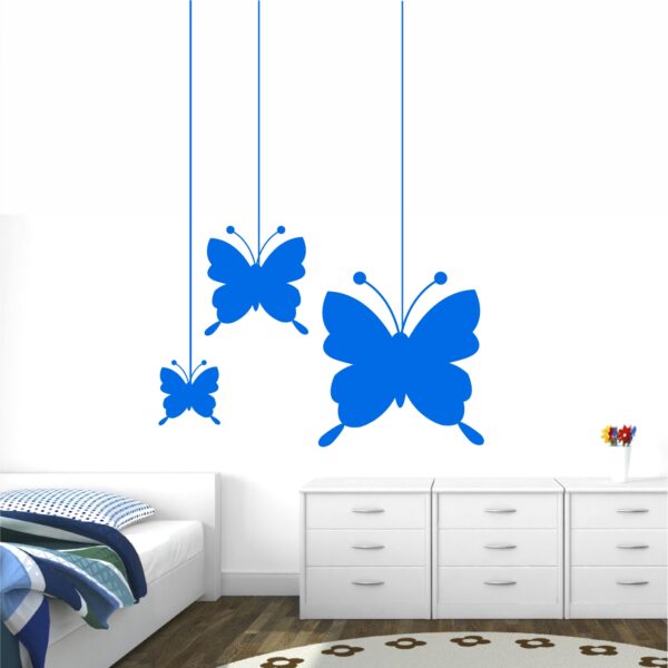 Royal Butterfly -Decorative - Creative - Colorful - Wall Sticker