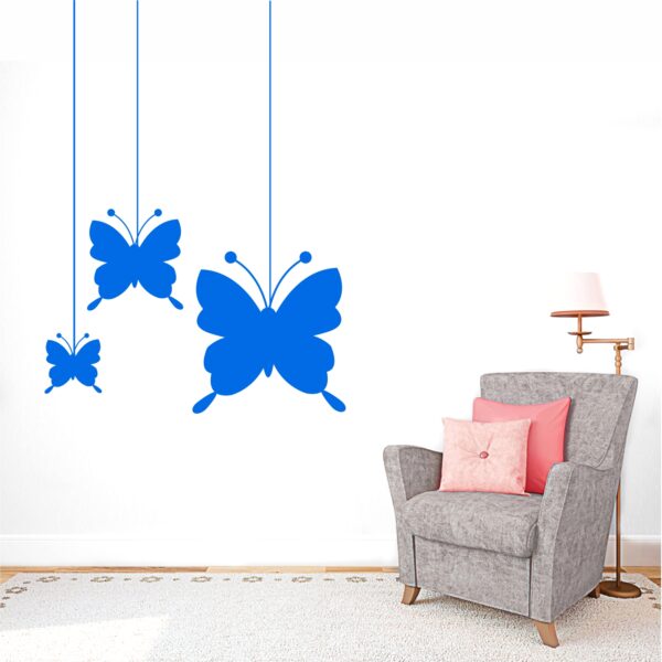 Royal Butterfly -Decorative - Creative - Colorful - Wall Sticker