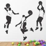 Basketball - Sports - Game - Athlete - Inspirational - Motivational - Wall Sticker