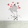I love Cup Cakes - Decorative - Creative - Colorful - Wall Sticker