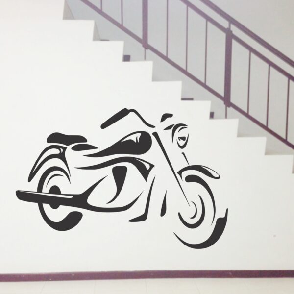 Macho Bike - Bullet Decorative - Creative - Colorful - Wall Sticker - Image 2