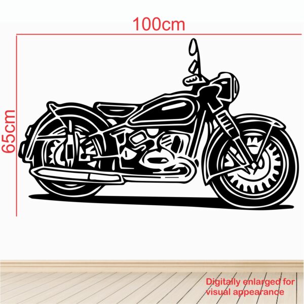 Soul Mate - Bike Decorative - Creative - Colorful - Wall Sticker