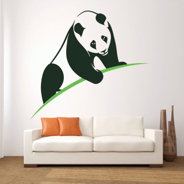 Cute Panda Decorative - Creative - Colorful - Wall Sticker