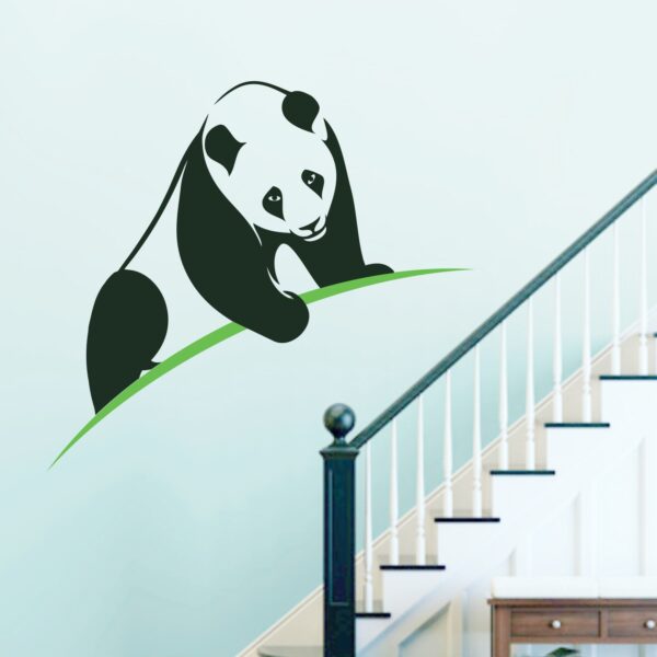 Cute Panda Decorative - Creative - Colorful - Wall Sticker