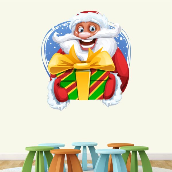 Merry Christmas - X  Mas Decorative - Creative - Colorful - Wall Sticker - Image 2