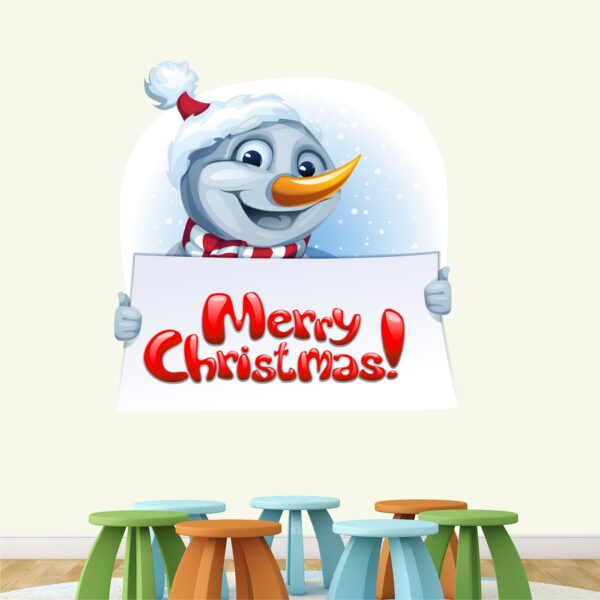 Merry Christmas - X  Mas Decorative - Creative - Colorful - Wall Sticker