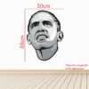 Barack Obama Decorative - Creative - Colorful - Wall Sticker - Image 3