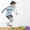 Lionel Messi - Football - Sports - Argentina - Soccer - Creative - Colorful - Wall Sticker