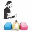 Rafael Nadal Decorative - Creative - Colorful - Wall Sticker