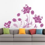 Flowers Decorative - Creative - Colorful - Wall Sticker