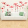 Modern Art Flowers Decorative - Creative - Colorful - Wall Sticker