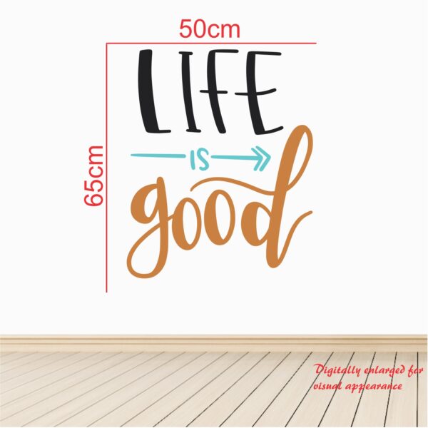 Life Is Good - Decorative - Creative - Colorful - Wall Sticker - Image 3