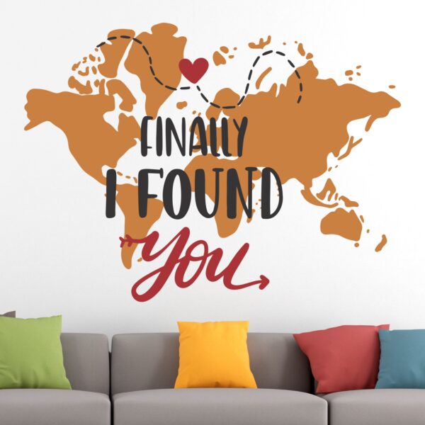 Finally I Found You Wall Sticker