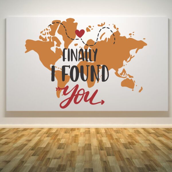 Finally I Found You Wall Sticker